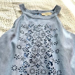 Altar’d state blue halter top